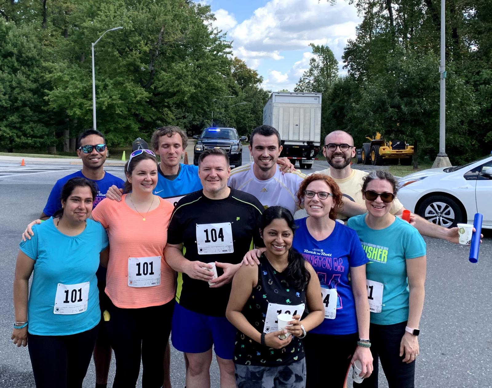 NNRL members competed in the 26th annual NIH relay